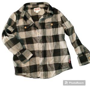 Boys Flannel Shirt Sz M